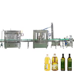 China Full Automatic Capper Labeler Sunflower Oil Filling Machine with After-Sales Service on sale