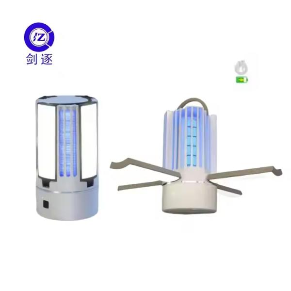 JZ 3 in 1 USB Rechargeable Night Light and Mosquito Killer Lamp for Camping and