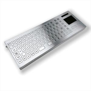 IP67 Desktop Stainless Steel Keyboard Waterproof Industrial Wireless Keyboard 2