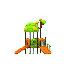 Buy cheap Entertainment Park Outdoor Playground Plastic Slide Preschool Play Structures from wholesalers