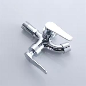 Buy cheap Modern Double Outlet Down Kitchen Mixer Sink Faucets ForWashing Machine Basin from wholesalers