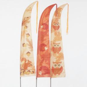Buy cheap Fall Harvest Garden Flag squirrel hedgehog owl from wholesalers
