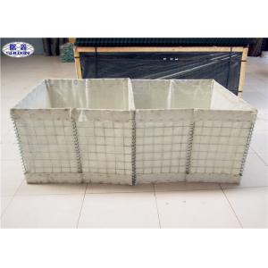 Buy cheap Flood Hesco Defensive Barriers Hot Dipped Galvanized Security Wire Container from wholesalers