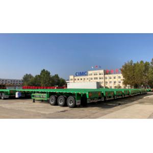Buy cheap CIMC 3AXLES FLATBED SEMI TRAILER HEAVY DUTY TRANSPORTATION from wholesalers