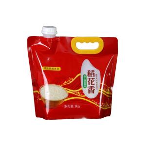 Buy cheap Custom Gravure Printing Stand-up Spout Pouch For Beverage Liquid Milk Fruit Drink Juice Plastic Packing Bag from wholesalers