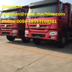 New Sinotruk HOWO 266HP 10 Wheels Tipper Dump Truck With RHD T Type Lifting High
