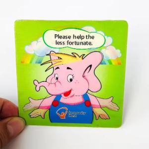 Customizable PET Lenticular 3D Card For Advertising And Souvenirs