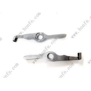 Lower Gripper With Counterbore 911319363 D1 1.5*3 Diamond Knurled Sulzer Loom