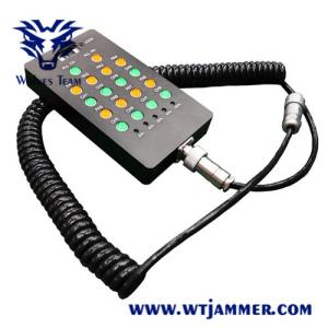 Buy cheap 4 To 8 Bands Drone Signal Jammer 300 Wattage With Manually Switch Control from wholesalers