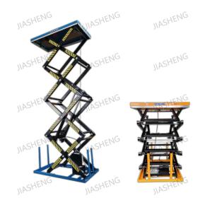 Buy cheap 800kg Hydraulic Scissor Platform 4.21m Electric Multi Scissor Stationary Scissor Lift Tables from wholesalers