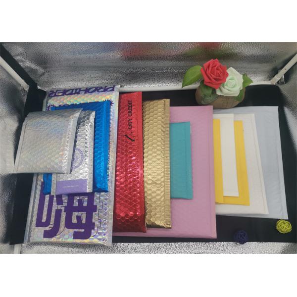 Quality Premiumization Co Extruded Poly Bubble Mailers , Padded Plastic Bubble Mailer for sale