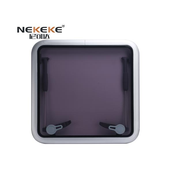 Quality Customizable Aluminium Boat Window Rectangular Shape Watertight Marine Hatches for sale