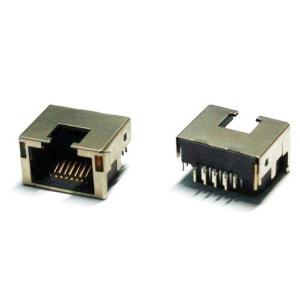 Buy cheap RJ45 Modular Jack,Shielded, THT,Reflow Soldering, LED from wholesalers