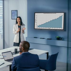 Buy cheap 65 Inch A type Pen Finger Touch LCD AI Smart Interactive Board Anti Glare For Teaching from wholesalers