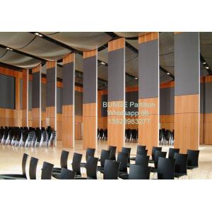 Buy cheap Movable Wooden Soundproof Folding Room Sliding Partition Walls For Banquet Hall Acoustic from wholesalers