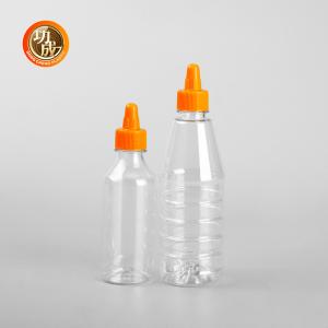 Buy cheap Cylinder Plastic Squeeze Sauce Bottle Dispensing Squeezeable Sauce Container Closure Type from wholesalers