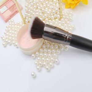 OEM Single Black Gradient Blush Brush ISO9001 For Face