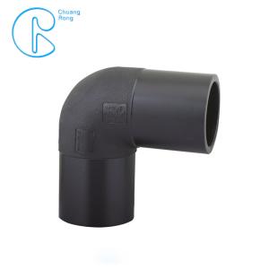 Butt Welding Pipe Fittings Hdpe 90 Degree Elbow For Water