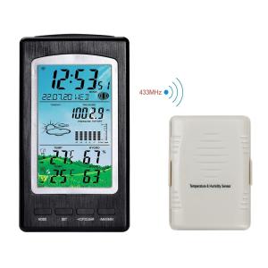 Household Wireless Thermometer And Hygrometer With Moon Phase And Temperature