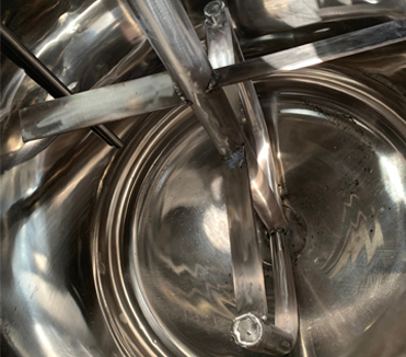 Chemical Jacketed Reactor Tank with Motor Stirrer and Reflux Condenser