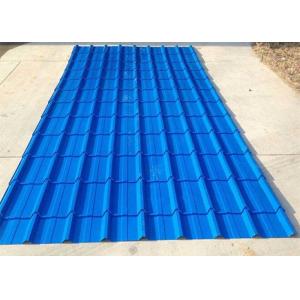 Buy cheap Colored Steel Glazed Tile Roll Forming Machine , Automatic Roll Forming Machines from wholesalers