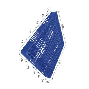 Buy cheap 1200Kg Dynamic Warehouse Plastic Pallet Blue HDPE Versatile Handling from wholesalers