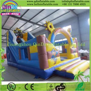 Buy cheap Inflatable Playground Large Inflatable Slide Playground Slide Bouncer Game product