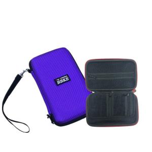 Buy cheap Purple EVA Carrying Case With Compartment / Nylon Zipper / Elastic Band product