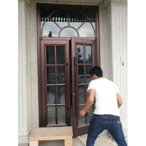 Buy cheap Fluorocarbon Coated Aluminum Alloy Front Door KFC Shop Front Door from wholesalers