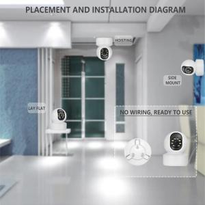 Buy cheap 2MP Smart WiFi Camera, Indoor Intelligent Dual Light PTZ Security Camera Night Vision Voice Intecom Remote Control from wholesalers