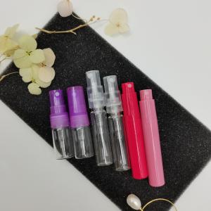 Glass Bottle 2ml Mini Version Perfume Bottle PP Sprayer Bottle