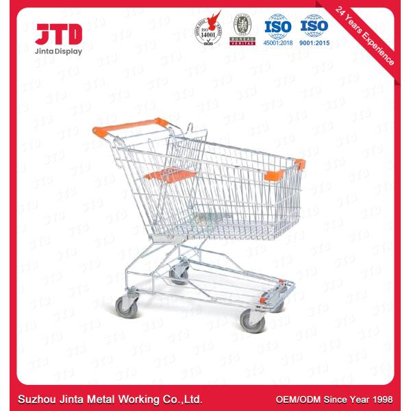 Quality Chrome Plate Trolley 100 Liter ISO9001 In Convenience Store Grocery for sale