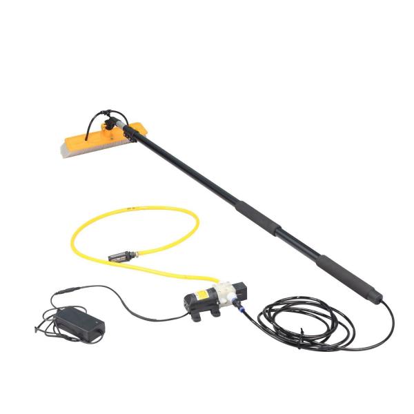 Buy cheap Direct Manual Clean Solar Plant Cleaning Brush with 9.0 M Handle and 5 Section Number from wholesalers