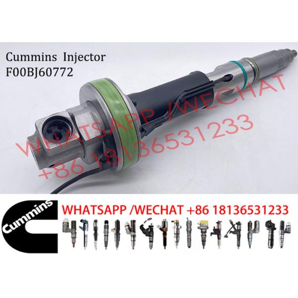 Quality Diesel Engine Fuel Injector F00BJ60772 For Cummins QSK19 Engine for sale