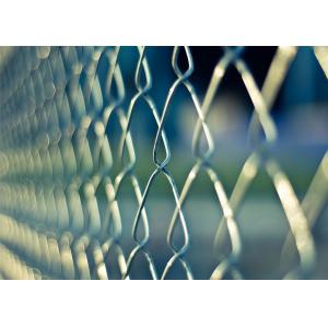 Buy cheap Galvanized, PVC Coating Chain Link Wire Mesh Fence Hurricane Fence from wholesalers