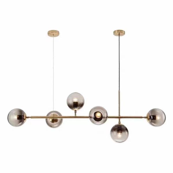 Quality 240V Modern Led Pendant Lights , Circular Glass Pendant Light Multiapplication for sale