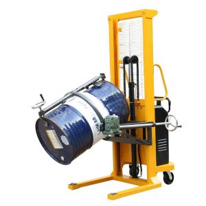 Buy cheap 1.6m Lifting Height Gripper Type Electric Drum Lift ( Manual Rotating ) with 500Kg Load from wholesalers
