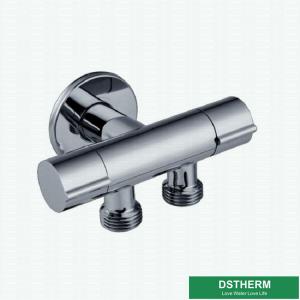 Buy cheap G1/2" Thread Shower Room Chrome Plated Angle Valve from wholesalers