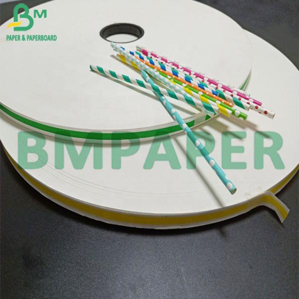 White Straw Tipping Wrapping Kraft Paper 24gsm 28gsm Packing Papel Roll (3)