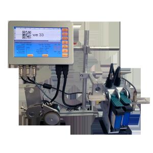 Buy cheap DK DE1 Inkjet Printers 12.7mm 25.4m TIJ 2.5 Automatic Date Coding Printing Machine For QR Code Data Time from wholesalers