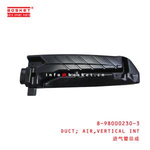 China 8-98000230-3 Isuzu Engine Parts Vertical Int Air Duct 8980002303 For ISUZU NPR75 NQR75 700P on sale