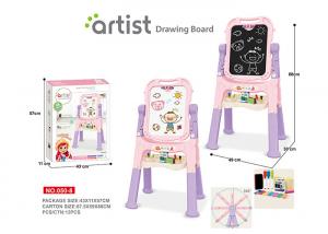 Buy cheap Toddlers Arts And Crafts Toys Magnetic Drawing Boards W / Stand 2 Sides Painting product
