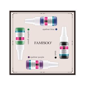 Famisoo Pure Plant Permanent Makeup Tattoo Ink Sets For 3D Eyebrow