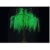 3.5 m Outdoor large willow lights resin decorated park luminous LED square project lamp landscape modeling for sale