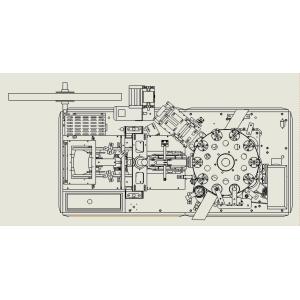 Buy cheap 100-110pcs/Min Paper Cup Manufacture Machine External Size 2100*1250*2000mm Automtic Two from wholesalers