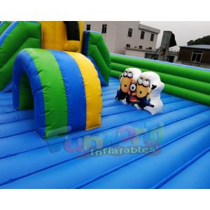 Buy cheap Fire Proof Inflatable Amusement Park Commercial Spongebob Bounce House from wholesalers