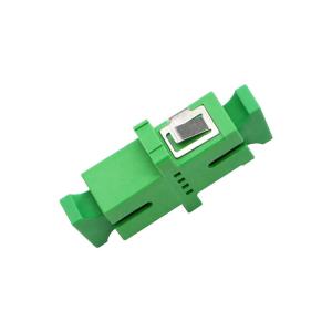 Singlemode Simplex Fiber Optic Adapter SC APC To SC APC Adapter With Flange