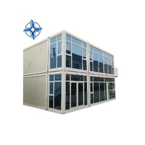 Buy cheap 50mm/75mm Sandwich Panel Fabricated Flat Pack Container Building from wholesalers
