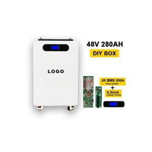 Buy cheap 280ah Lifepo4 BMS Battery Box DIY Battery Pack with Wheels and Vertical Stand Up Case from wholesalers