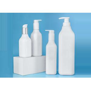 Square PET Plastic Shampoo Bottle 350ML 500ML 1000ML Customize